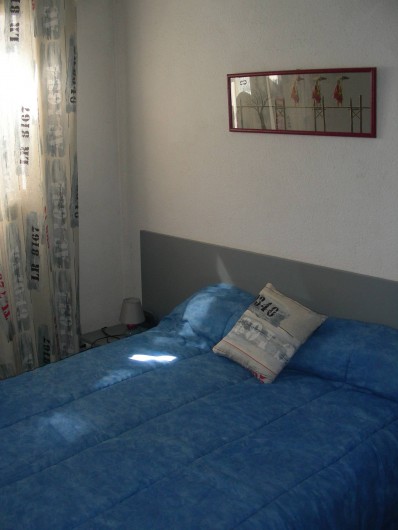 Location de vacances - Appartement à Agde - Chambre lit 2 personnes
