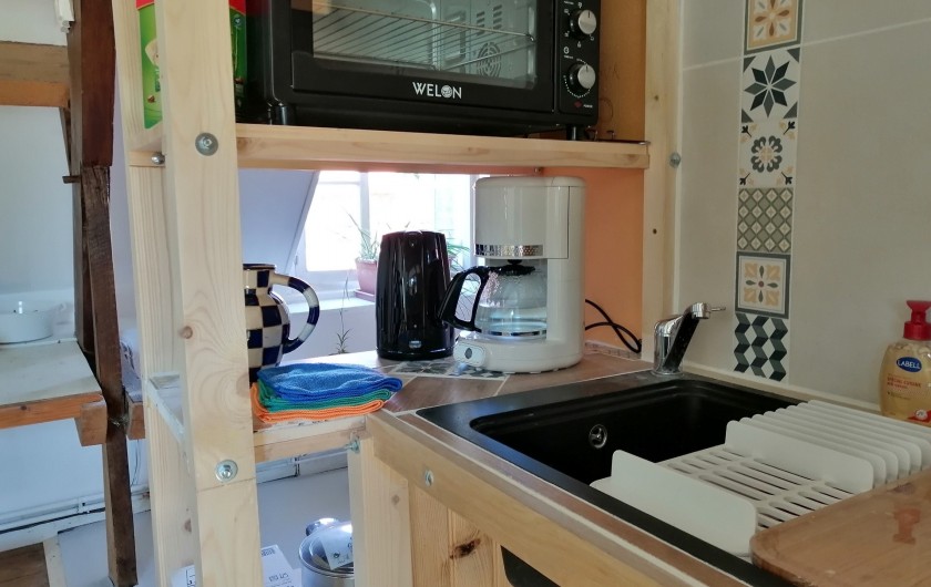 Location de vacances - Appartement à Haplincourt - espace cuisine