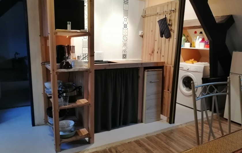 Location de vacances - Appartement à Haplincourt - Espace cuisine