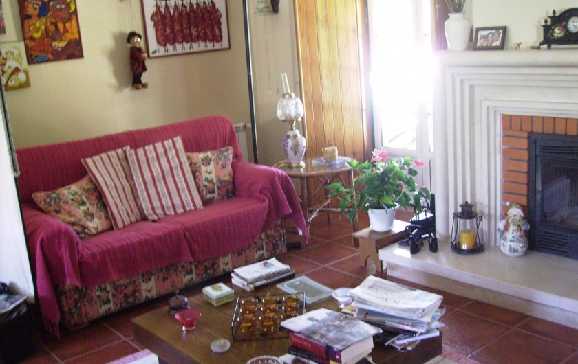 Location de vacances - Chambre d'hôtes à Alcobaça - salle de séjour