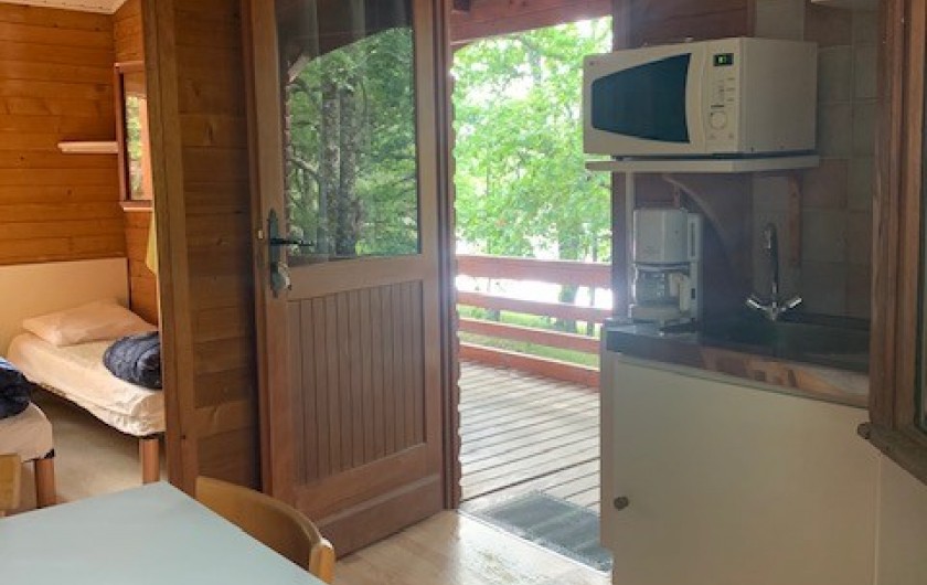 Location de vacances - Chalet à Bretagne-d'Armagnac - CHALET GUZET Cuisine