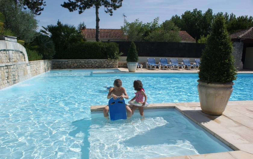 Location de vacances - Gîte à Saint-Pierre-d'Oléron - Bassins enfants