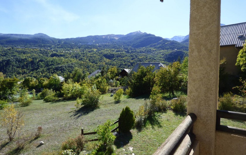 Location de vacances - Appartement à Vallouise - vue du balcon
