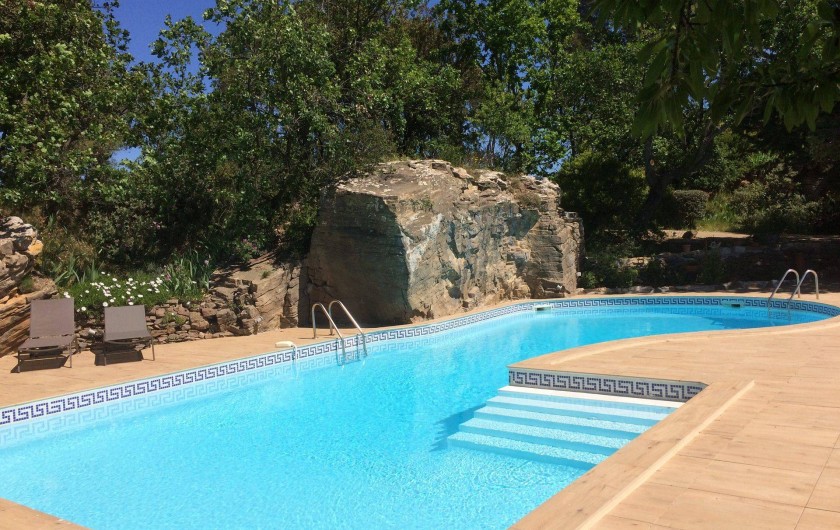 Location de vacances - Gîte à Minerve - la grande piscine
