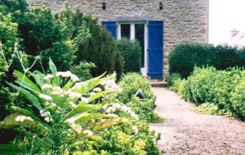 Location de vacances - Maison - Villa à Kersaint - la maison au fond du jardin