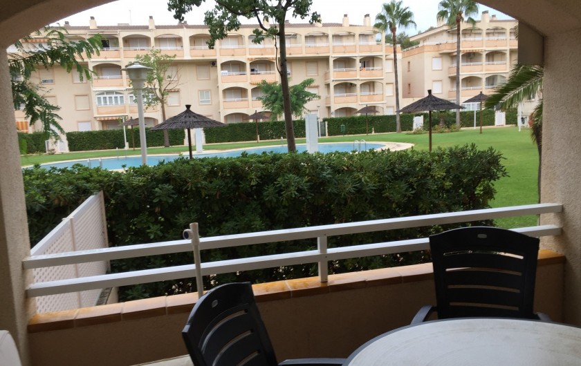 Location de vacances - Appartement à Dénia - TERRASE