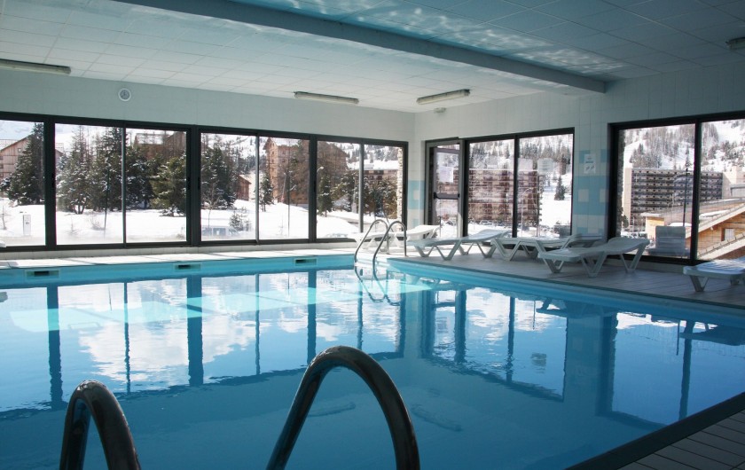 Location de vacances - Chalet à Le Dévoluy - Piscine chauffée et sauna  (espace commun réservé à la clientèle du Hameau