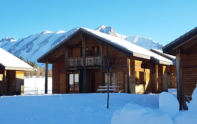 Location de vacances - Chalet à Le Dévoluy - Le chalet jumelé