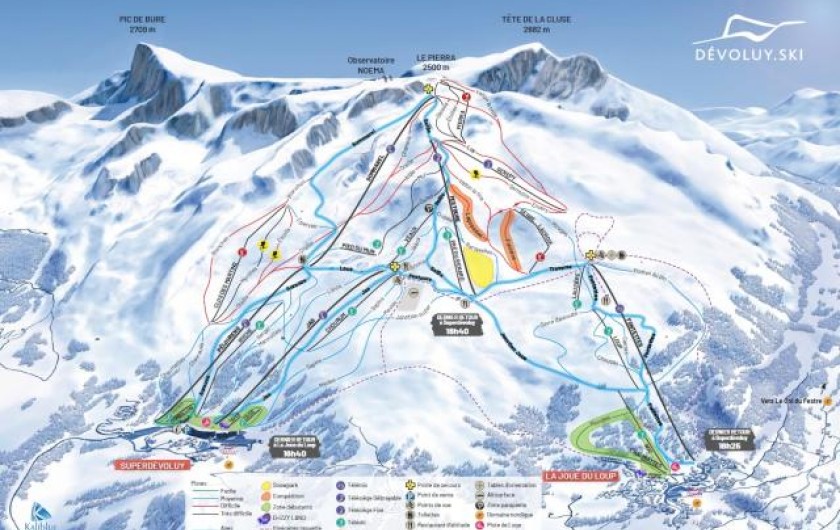 Location de vacances - Chalet à Le Dévoluy