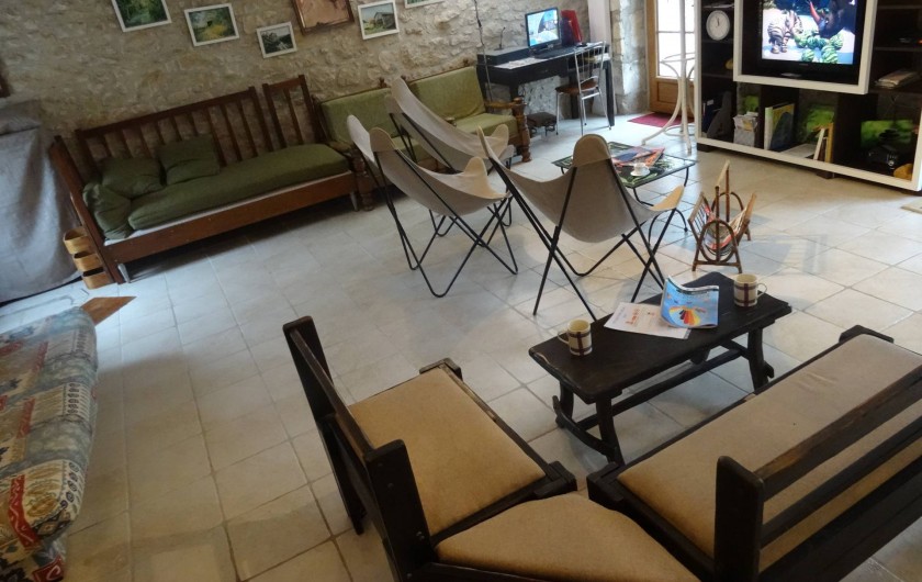 Location de vacances - Maison - Villa à Lacave - Les Galets pièce à vivre  côté salon (2019)