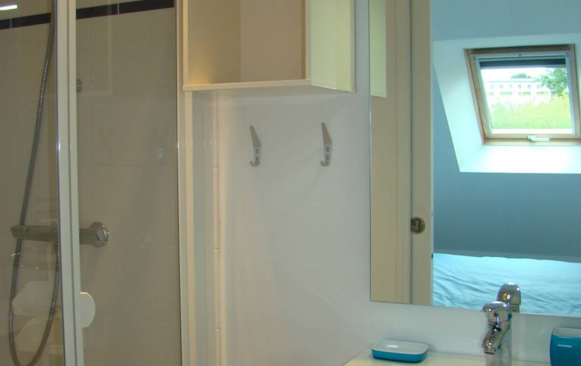 Location de vacances - Appartement à Vannes - Salle de douche 'Ouest'