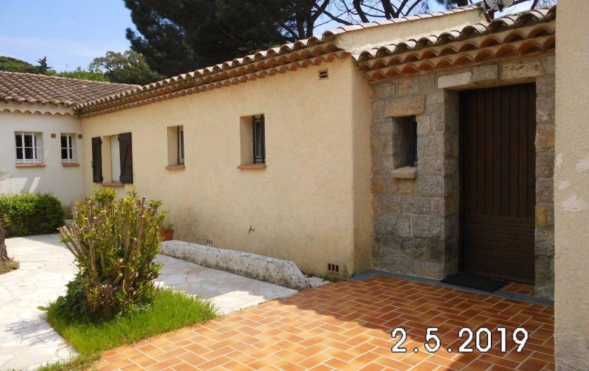 Location de vacances - Villa à Sainte-Maxime - L`entrée
