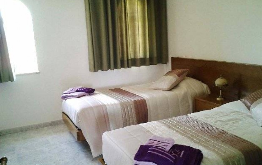 Location de vacances - Appartement à Armação de Pêra - Chambre 2 - 2 lits simples 