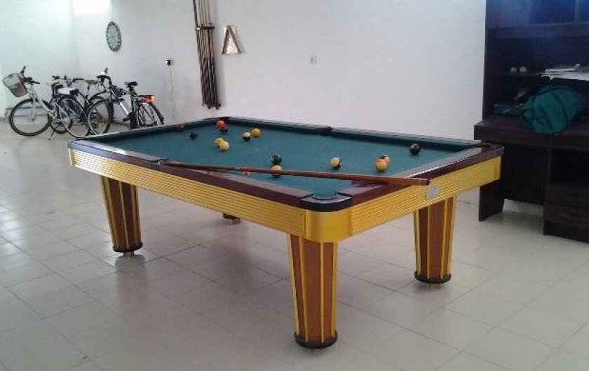 Location de vacances - Appartement à Armação de Pêra - Billard 