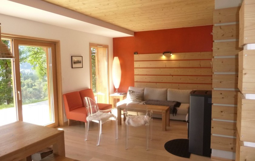 Location de vacances - Appartement à Samoëns - Un coin salon confortable