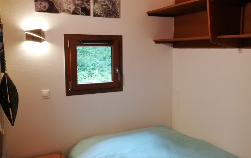 Location de vacances - Chalet à Osenbach - Chambre 2 a l'étage avec un lit double 140x190