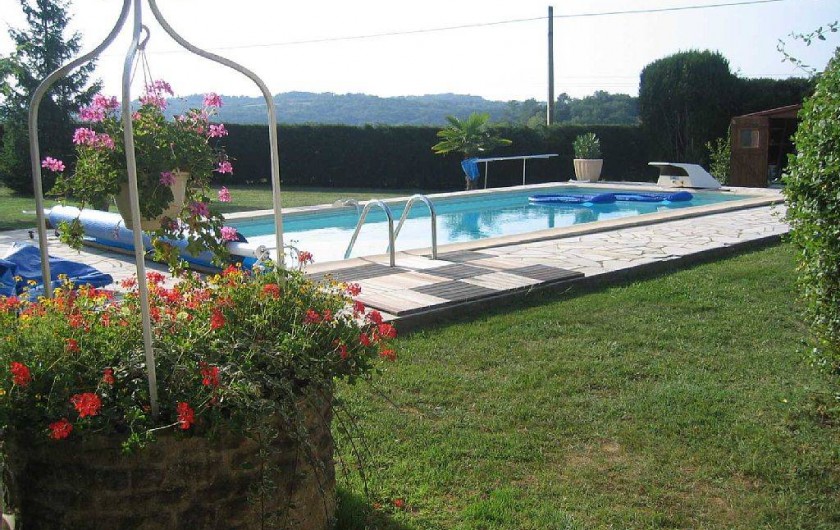 Location de vacances - Gîte à Prats-de-Carlux - Piscine 9X4M filtration au sel