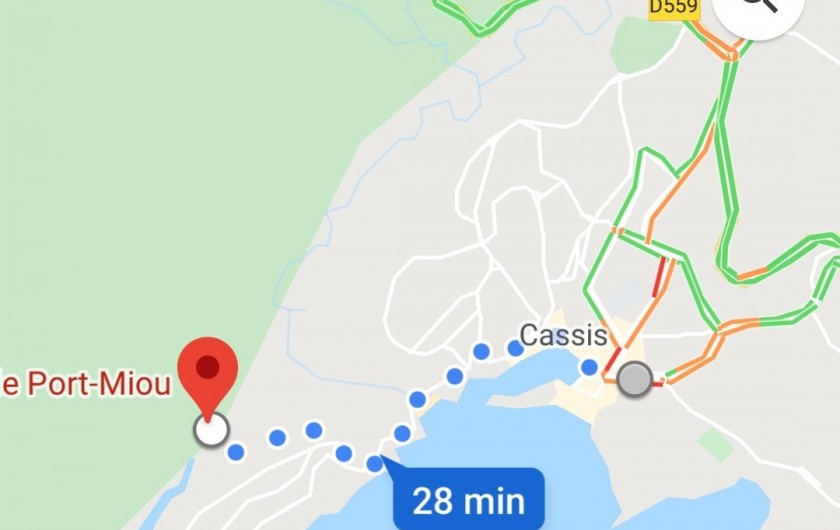 Location de vacances - Appartement à Cassis - Calanque de Port-Miou