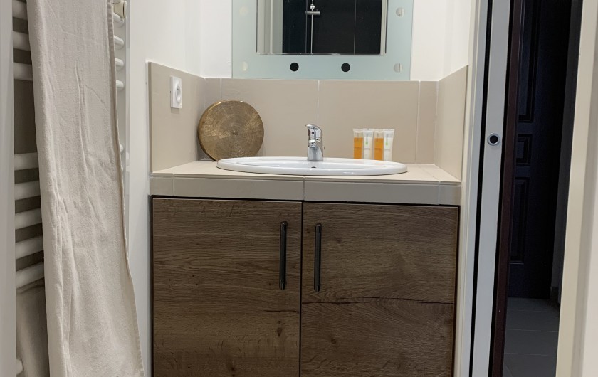 Location de vacances - Appartement à Porto-Vecchio - Salle de bain Cala Ross' Appart