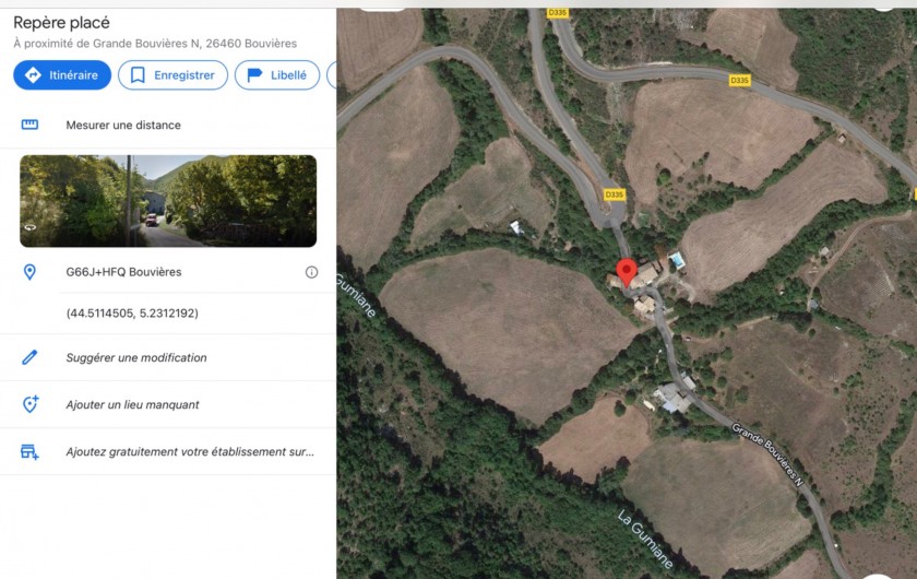 Location de vacances - Maison - Villa à Bouvières