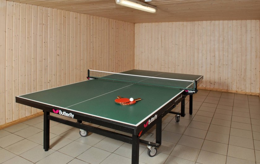 Location de vacances - Gîte à Malmedy - Salle de ping-pong
