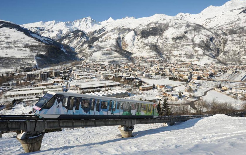 funiculaire Bourg St Maurice / Les Arcs