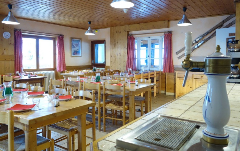 Location de vacances - Chalet à Valmeinier - Cuisine traditionnelle et familiale
