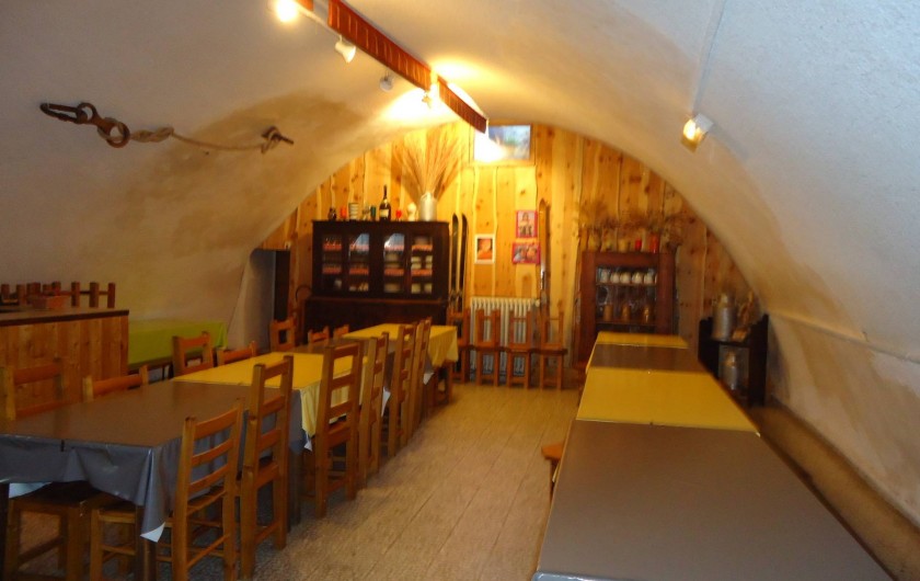 Location de vacances - Gîte à Le Monêtier-les-Bains - notre salle à manger