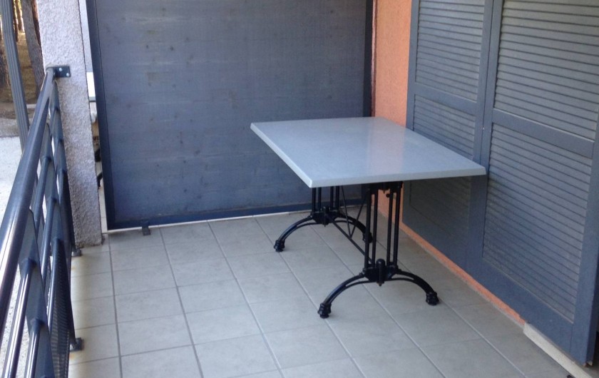 Location de vacances - Appartement à Alénya - Terrasse 10M2, sans vis à vis ,  avec table et 4 chaises