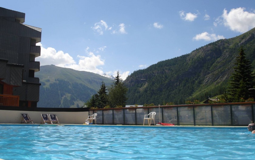 Location de vacances - Appartement à Val-d'Isère - Piscine été