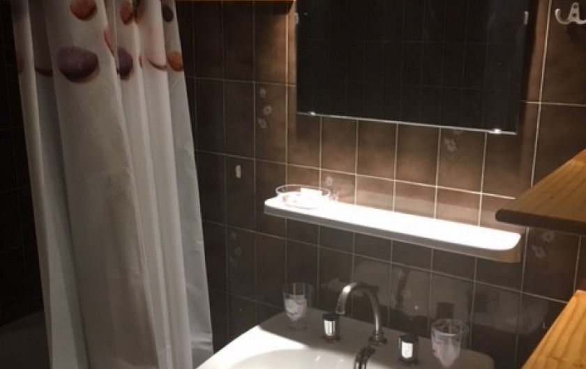 Location de vacances - Appartement à Orcières Merlette - Salle de bains