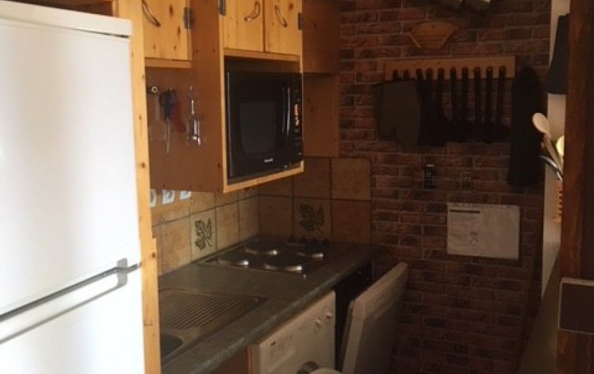 Location de vacances - Appartement à Orcières Merlette - Cuisine