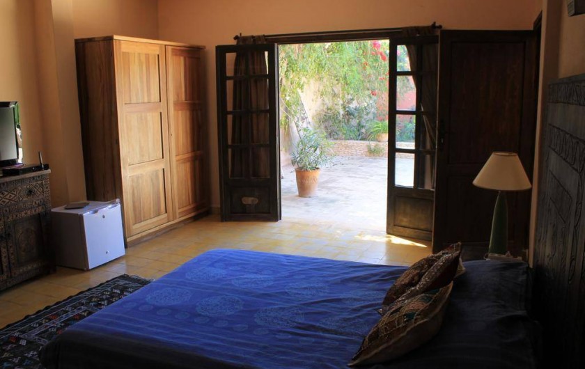 Location de vacances - Chambre d'hôtes à Agadir - vue de la terrasse a partir d une de nos chambres