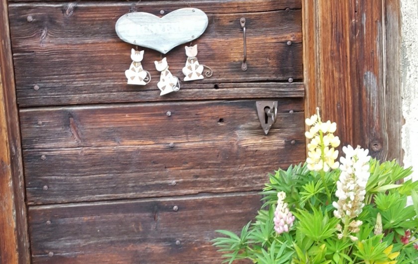 Location de vacances - Chalet à Les Diablerets - Porte de la cave