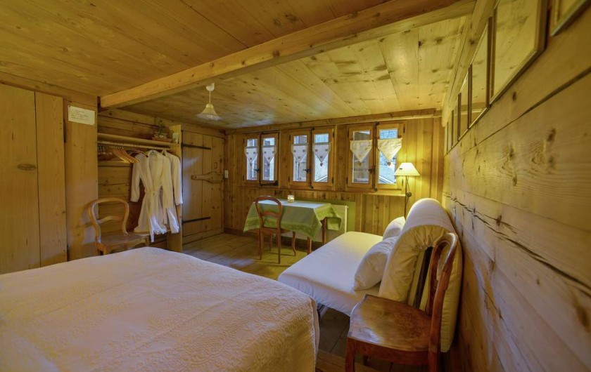 Location de vacances - Chalet à Les Diablerets - Chambre Crocus (maximum 4 persones)