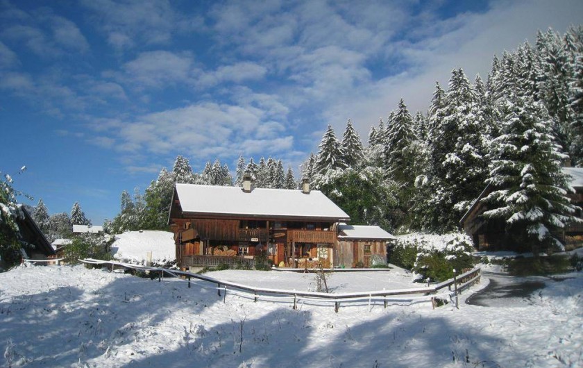 Location de vacances - Chalet à Les Diablerets - Chalet la Croisée (est)