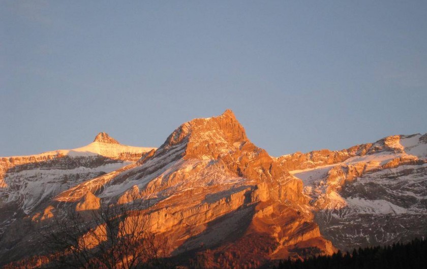 Location de vacances - Chalet à Les Diablerets - La chaîne des Diablerets