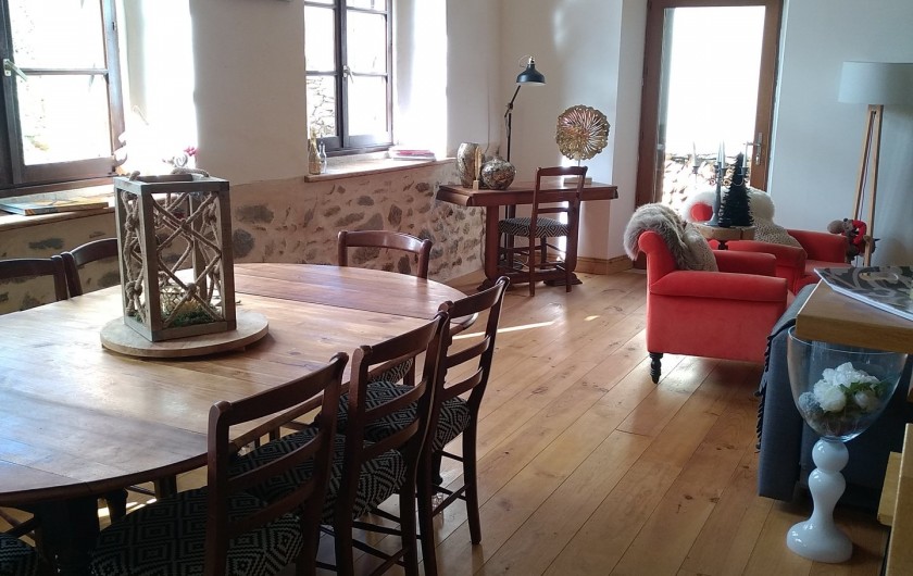 Location de vacances - Maison - Villa à Puyvalador - pièce à vivre