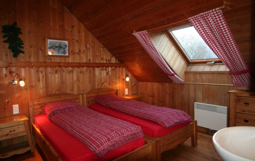 Location de vacances - Chalet à Puy-Saint-Vincent - Chambre twin