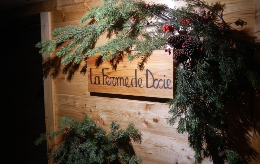 Location de vacances - Chalet à Puy-Saint-Vincent - Le panneau d'entrée