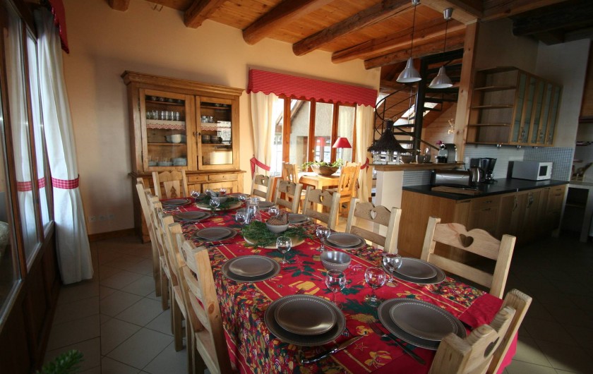 Location de vacances - Chalet à Puy-Saint-Vincent - Le Coin Repas