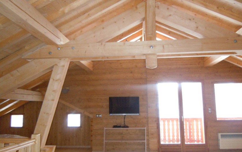 Location de vacances - Appartement à Saint-Sorlin-d'Arves - étage sous combles