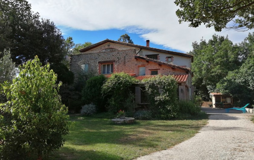 Location de vacances - Gîte à Eus - Vue arrière du Moulin