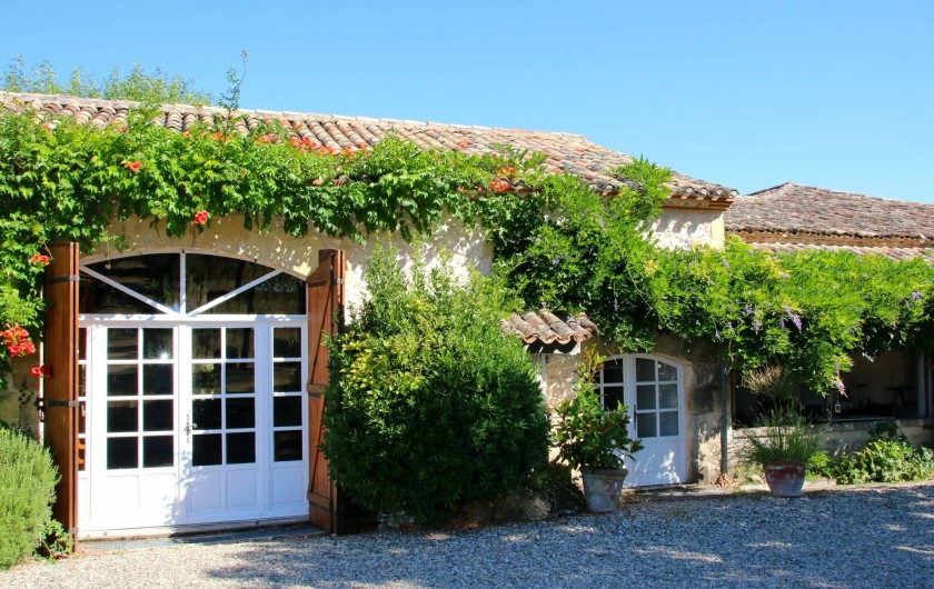 Location de vacances - Maison - Villa à Montagnac-sur-Lède - Entrée du salon