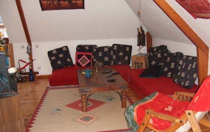 Location de vacances - Villa à Cormelles-le-Royal - Salon du haut