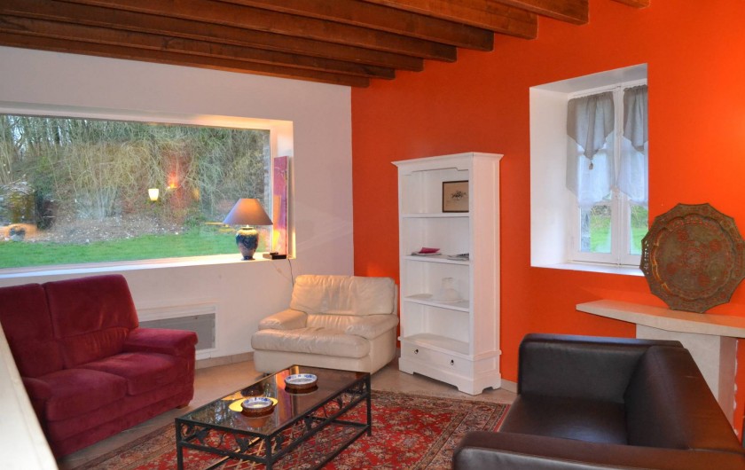Location de vacances - Gîte à La Baconnière - Coin salon du séjour