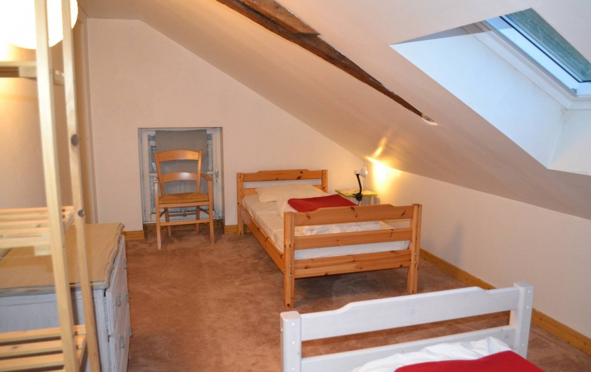Location de vacances - Gîte à La Baconnière - Chambre 1er étage (2 lits 90x190)