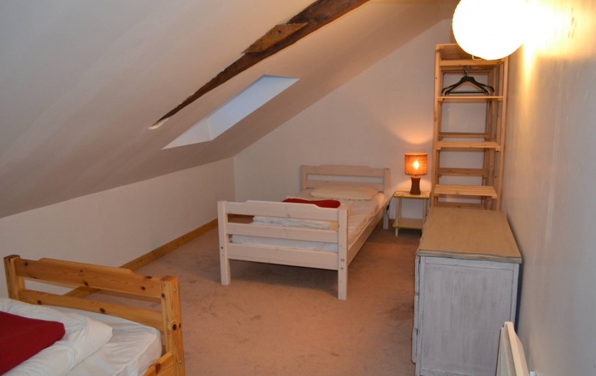 Location de vacances - Gîte à La Baconnière - Chambre 1er étage (2 lits 90x190)