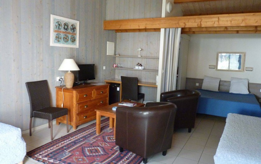 Location de vacances - Hôtel - Auberge à Le Bois-Plage-en-Ré - Chambre familiale
