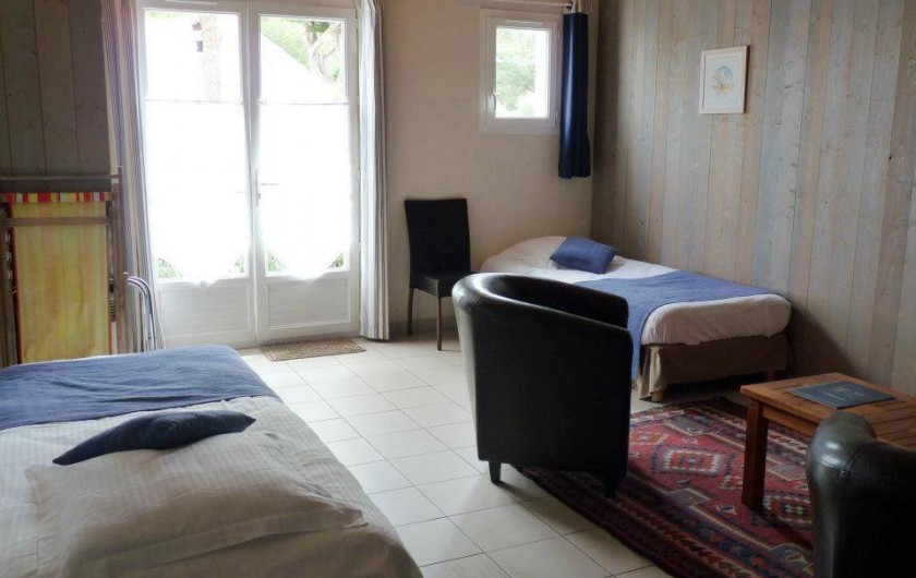 Location de vacances - Hôtel - Auberge à Le Bois-Plage-en-Ré - Chambre familiale